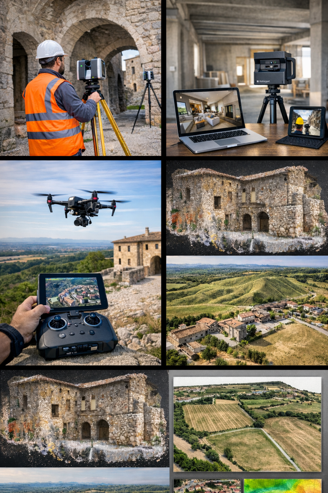 Rilievo 3D con laser scanner
